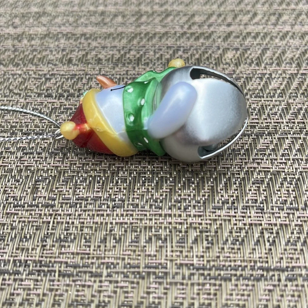Allison Personalized Jingle Bell Snowman Christmas Ornament NWT